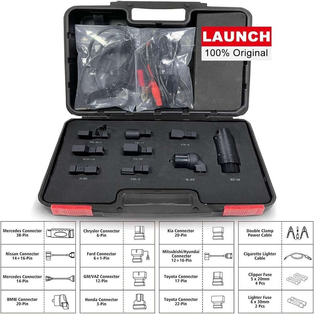 Launch 12v OBD1 Car Plug Adapter Set thumbnail 2